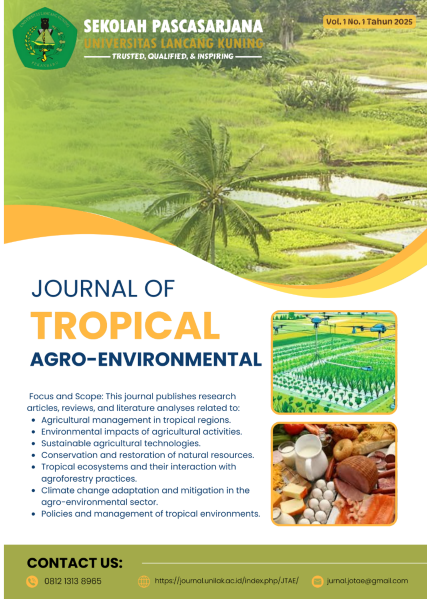 Journal of Tropical Agro-Environmental